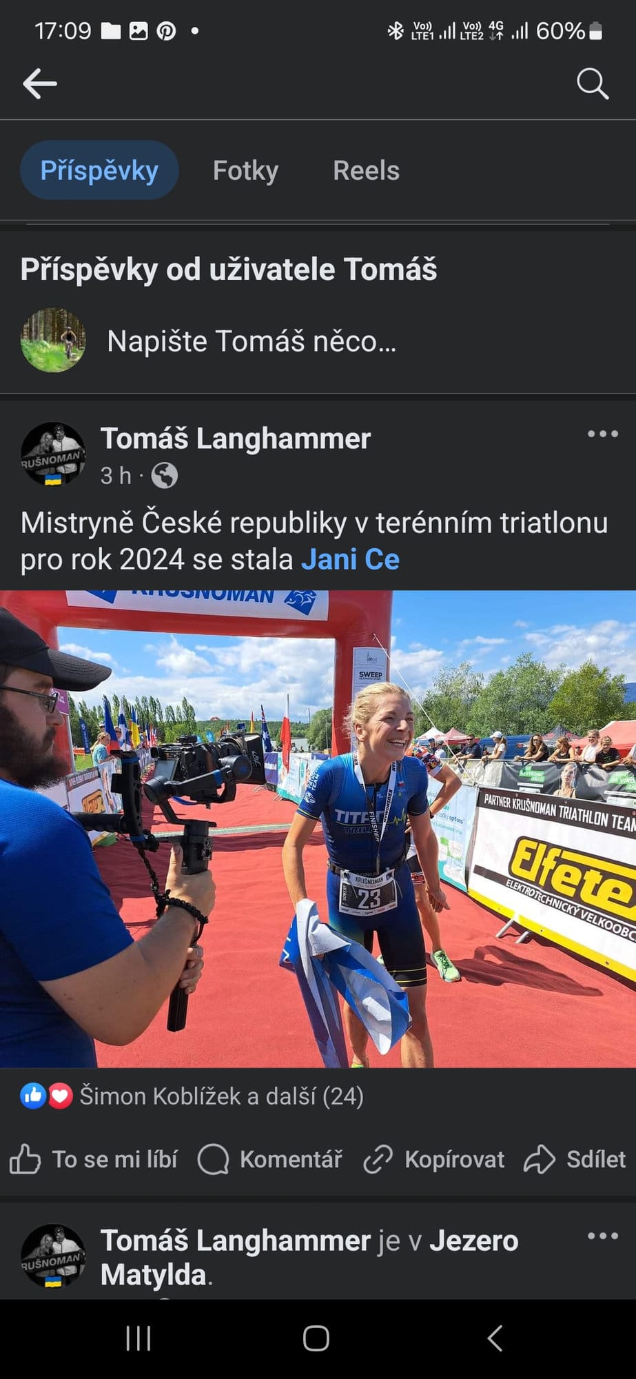 MČR Krušnoman Crosstriathlon Most